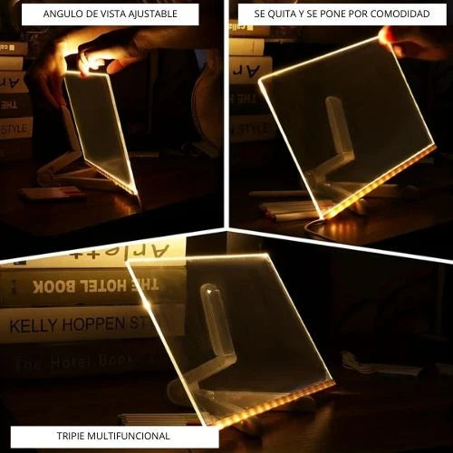 Pizarra LED Mágica