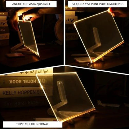 Pizarra LED Mágica